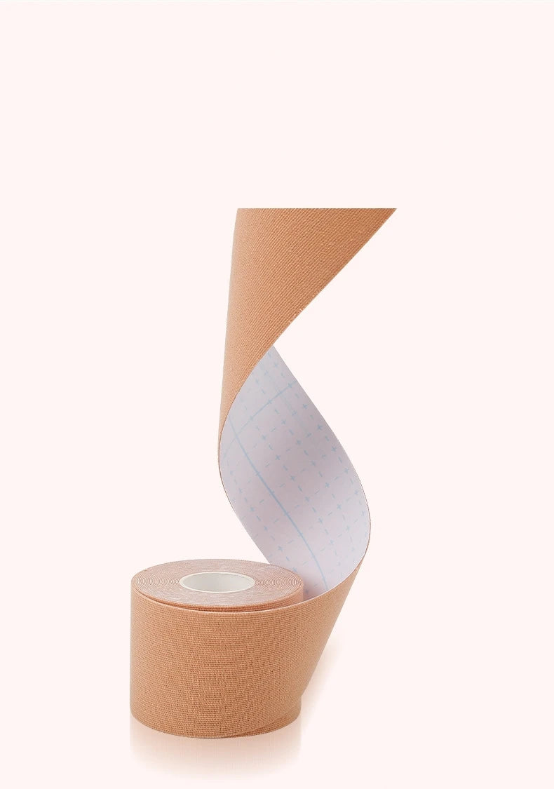 -Bandage,Elastic Fabric, Drooping Suspender, Lifting Chest Patch, Gathering Tape, Self-Adhesive Sports Thin Large Chest Nipple P