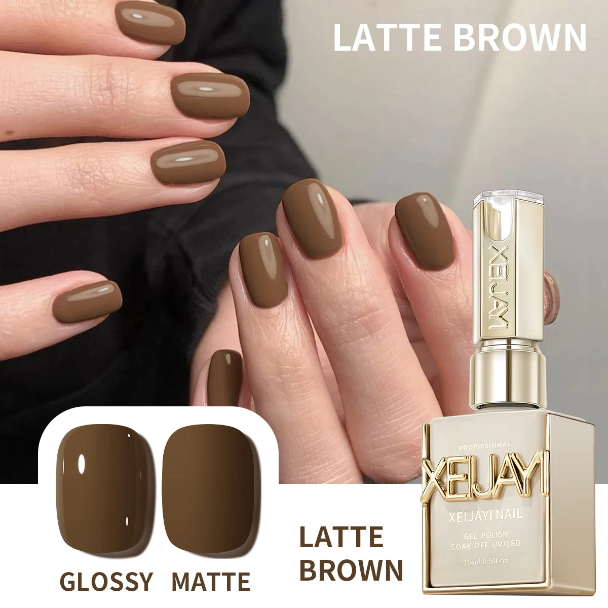 1pc 15ml Pale Yellow Gel Nail Polish Starter Pure Soak Off No Wipe Nail Gel Polish Suitable For All Seasons