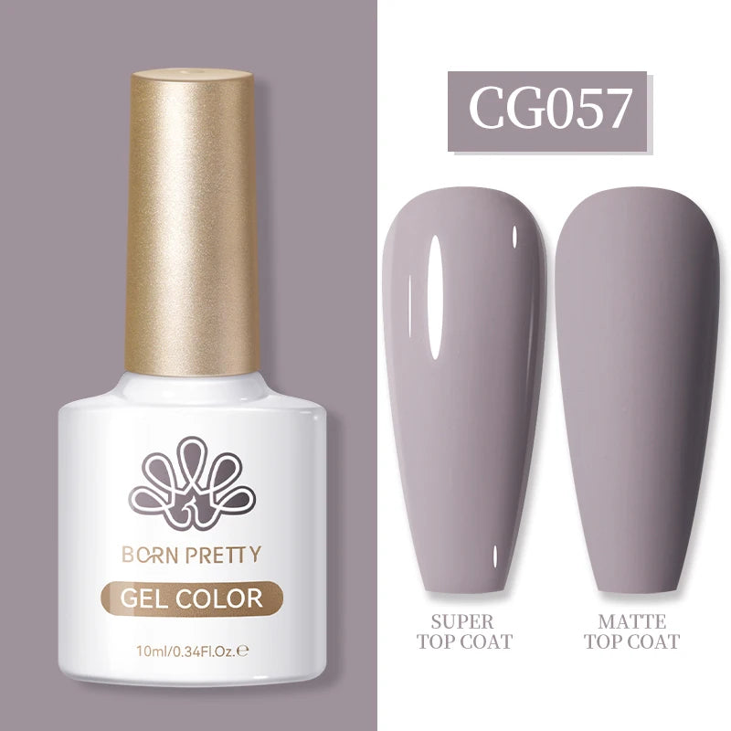 BORN PRETTY 10ML Nail Gel Polish Soak Off UV LED Semi Permanent Nail Salon Home Design French Nails Manicure Gel Nails