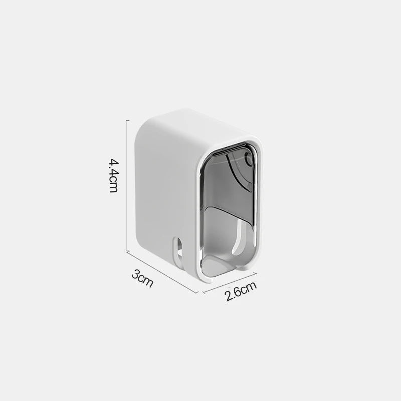 2/3/4PCS Toothbrush Holder Wall-mounted Punch-free Toothbrush Rack Dustproof Bathroom Electric Toothbrush Organizer