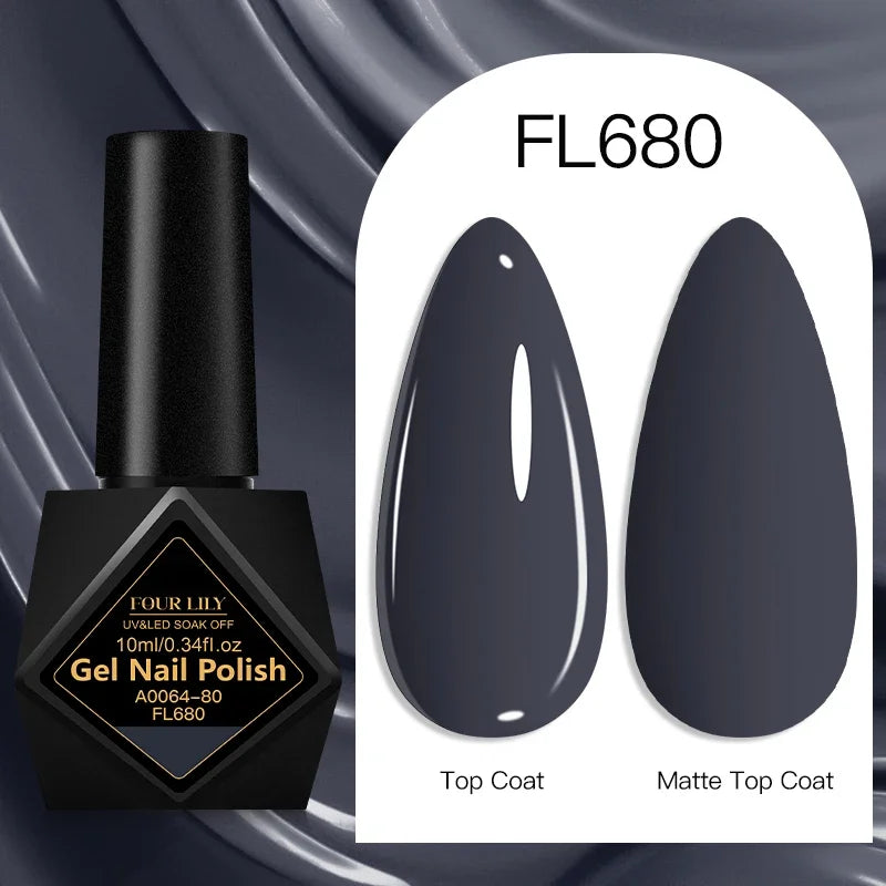 10ml Gel Nail Polish 162 Colors Nail Supplies Vernis Semi Permanent Nail Art Manicure Soak Off LED UV Gel Nail Varnishes Summer