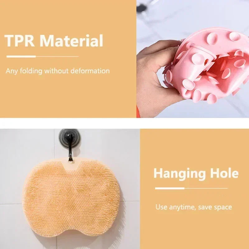 Anti-slip Shower Foot Scrub Massager - Anti-slip, Easy To Clean, Enhanced Exfoliation and Relaxation Bathroom Massage Pad