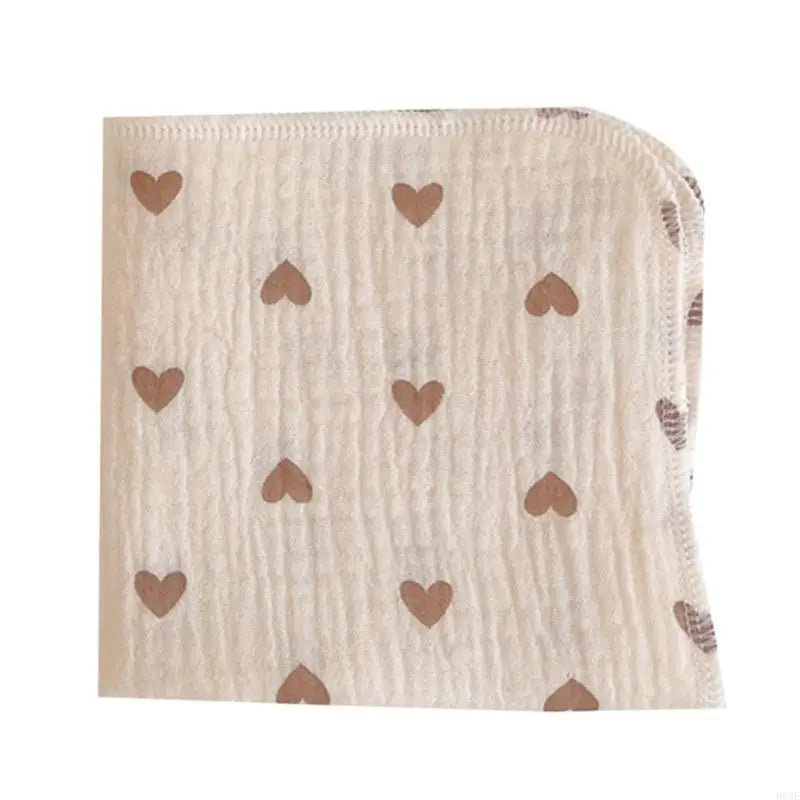 Baby Washcloth with 4-layer Baby Towel Reusable Baby Cotton Square Face Shower Bath Towel Soft Baby Wiping Bathing Feed