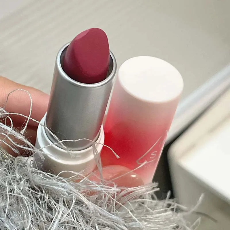 HERORANGE Yarn Felt Velvet Fog Matte Lipstick Fog Face Velvet Color Holding Makeup Lifting Color Whitening Lipstick