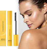 Silk Fiber Lash Mascara Waterproof Natural Lengthening Thickening Smudge-Proof No Clumping Lash Extensions Black Eyelash Mascara