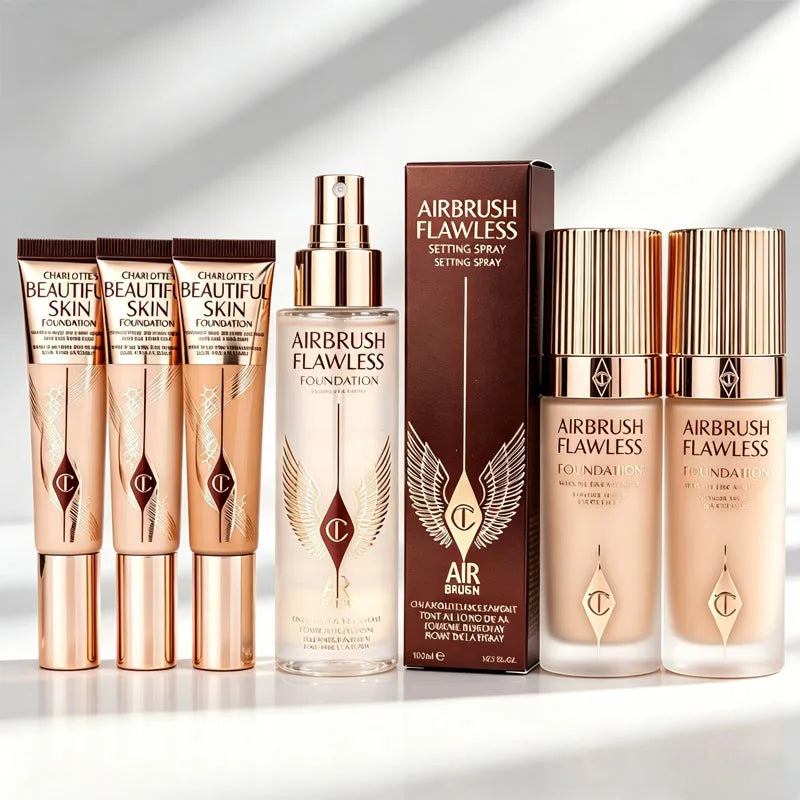 CT Makeup Setting Spray Long-lasting Moisturizing Oil Control Makeup  Liquid Foundation Waterproof Sweat-proof Beauty Cosmetics