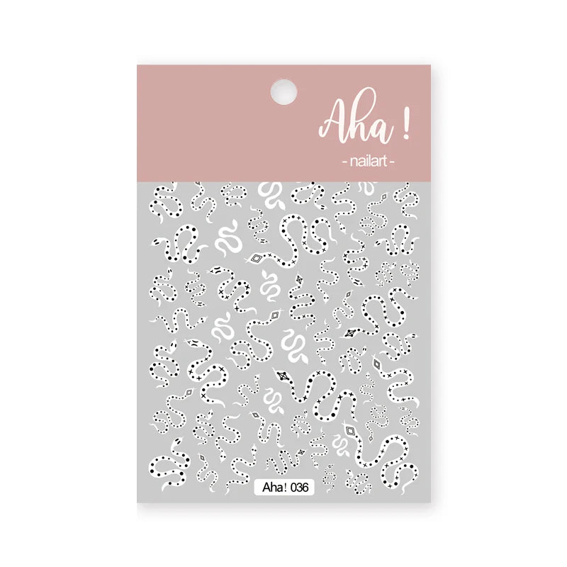 1pc Cute White Cloud Nail Stickers Ultra Thin Nail Art Stickers Self Adhesive Decals Star Moon/Flower/Clouds Kawaii Nail Decals