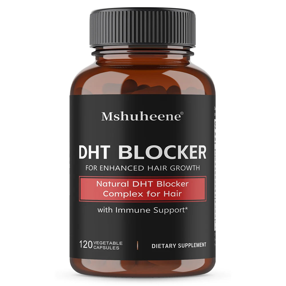 DHT Blocker Supplement with Saw Palmetto-Supports Hair Regrowth, Strengthens Hair & Scalp, Boosts Hair Thickness for Men & Women