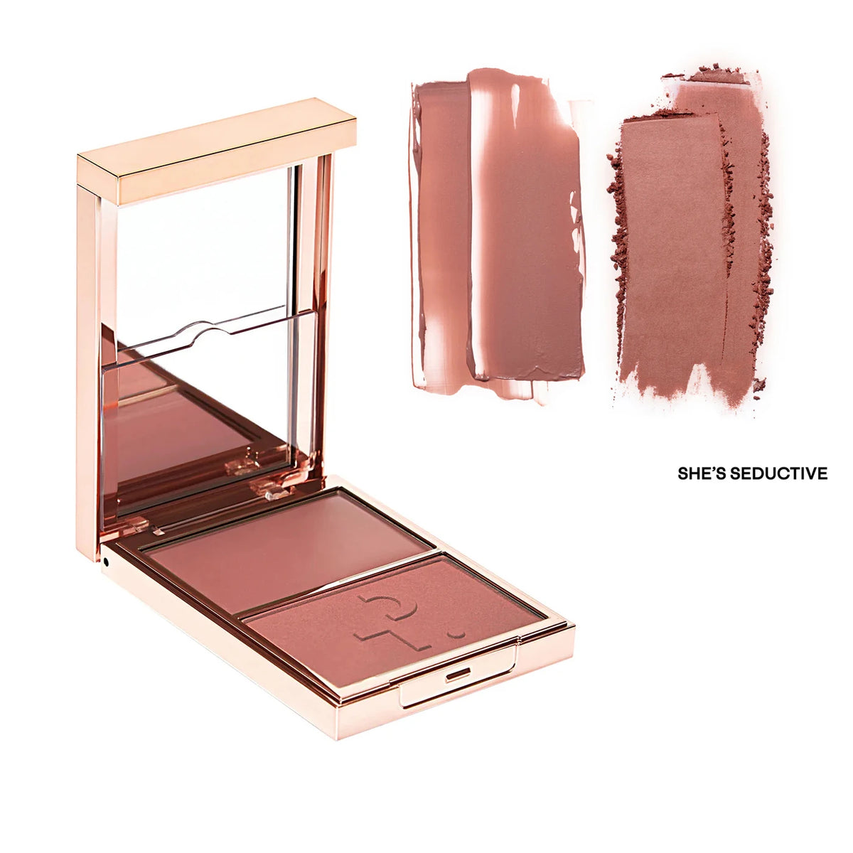 Partick Major Headlines Double Take Creme & Powder Blush Duo Long-Lasting Face Makeup Natural Facial Coverage Powder TA Blusher