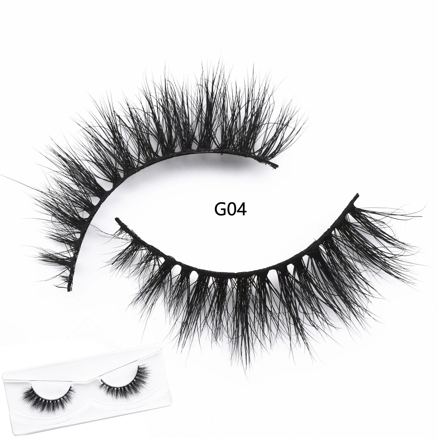 Mink Fake Eyelashes 3D Mink Lashes Natural Long False Eyelash Cruelty-free Mink Hair Fluttery False Lashes Makeup D101 Lash Gift