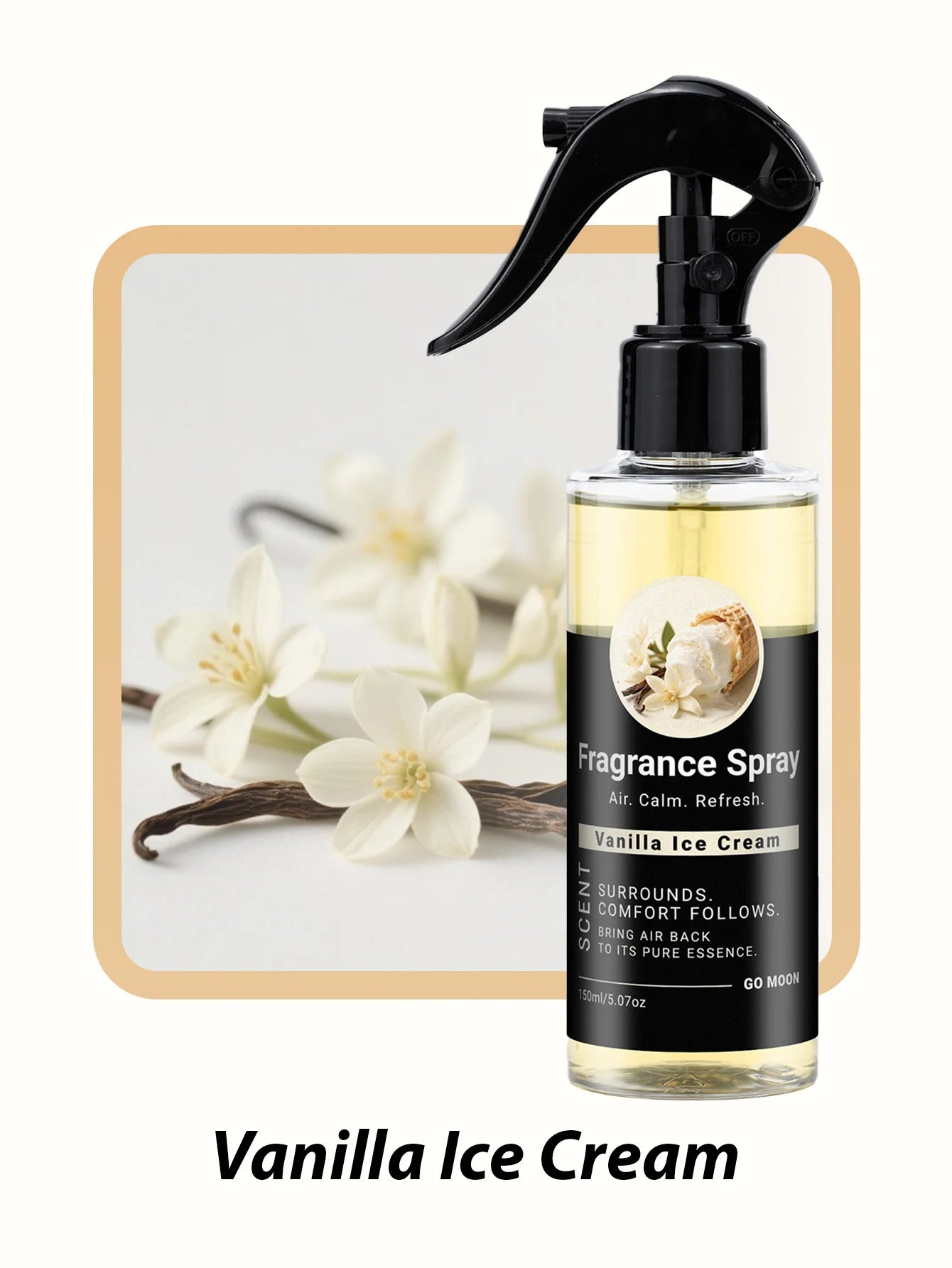 150ml large-capacity fragrance spray, home/car/clothing air freshening spray, 9 scents to choose from