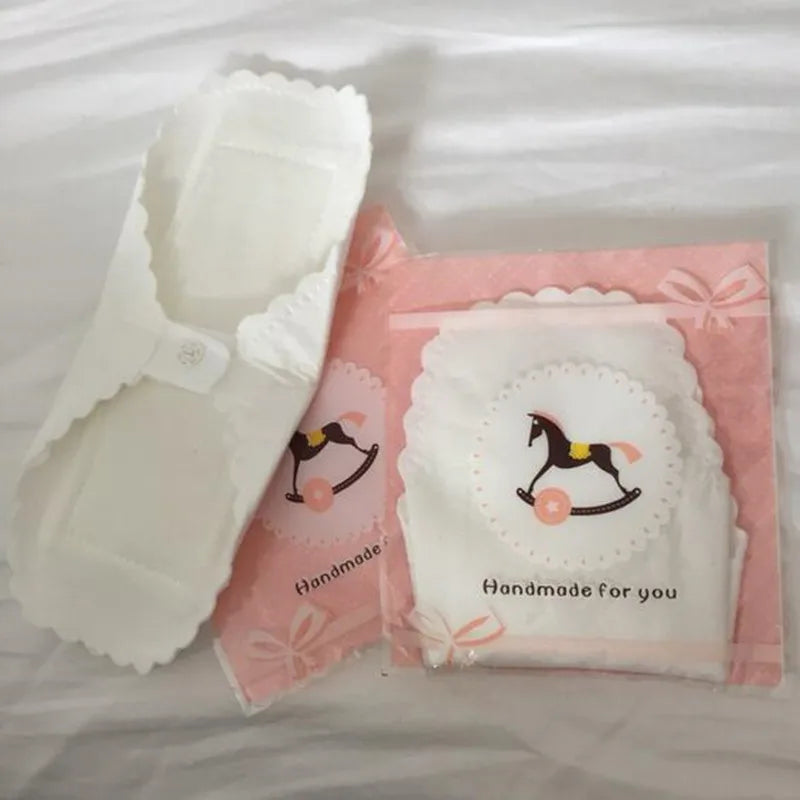 3Pcs/lot Thin Cloth Pads Soft Cotton Washable Feminine Panty Liners Sanitary Pads Napkin Daily Reusable Menstrual Hygiene Pads