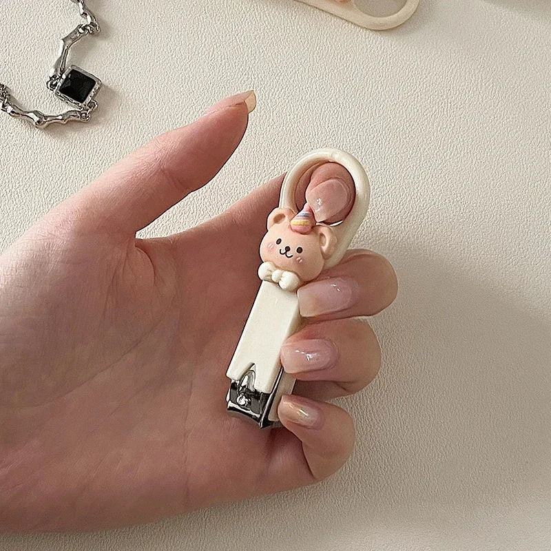 New Cute Cartoon Animal Nails Clippers Cutter for Kids Nail Scissor Clippers Beauty Nail Trimmer Baby Care Accessories