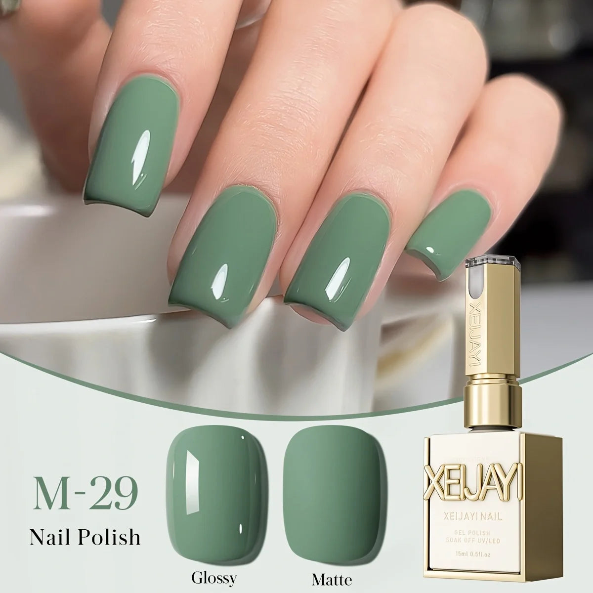 1pc 15ml Pale Yellow Gel Nail Polish Starter Pure Soak Off No Wipe Nail Gel Polish Suitable For All Seasons