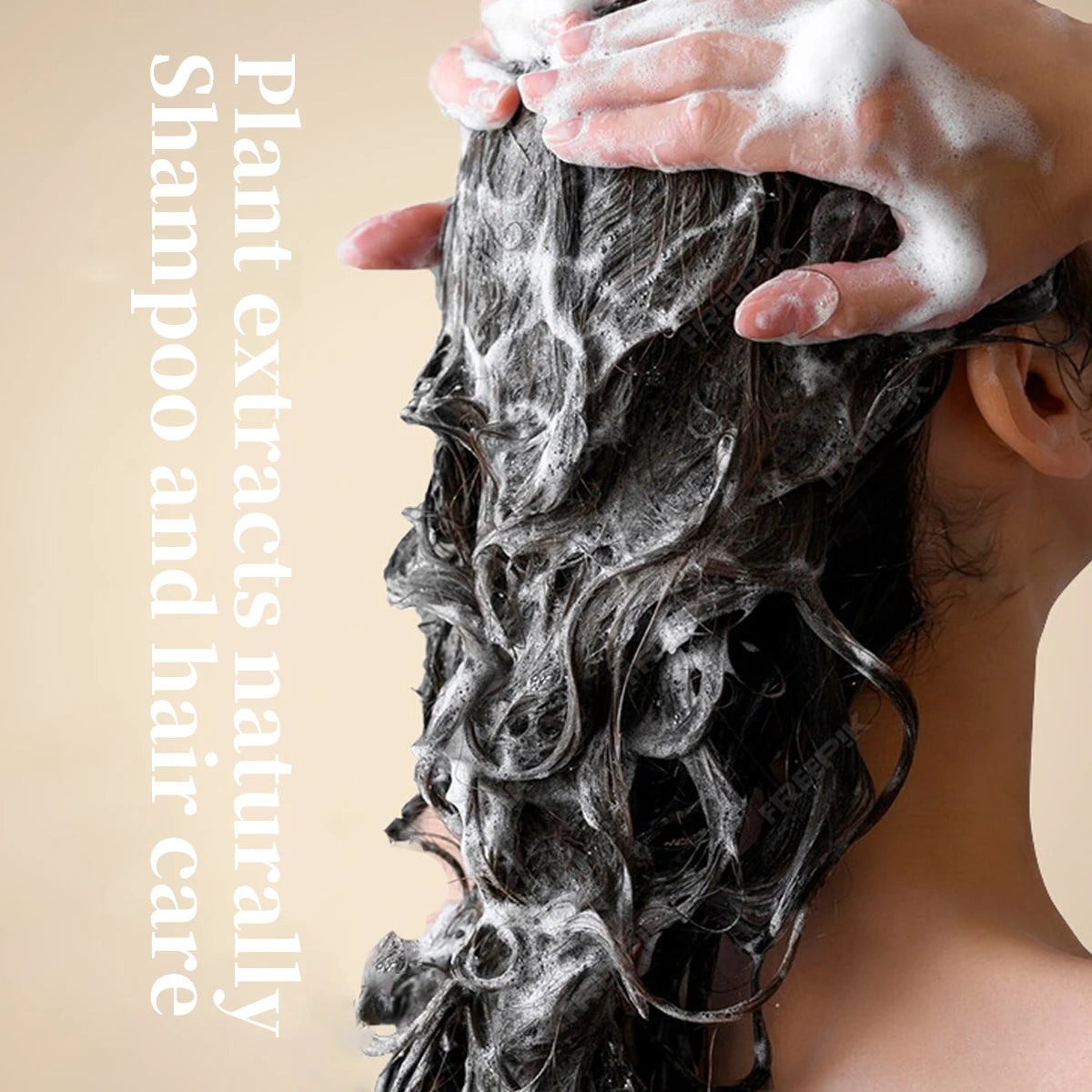 60g Bamboo Charcoal Handmade Soap Refreshing and Fluffy Solid Shampoo Soap Bar Hair Soap