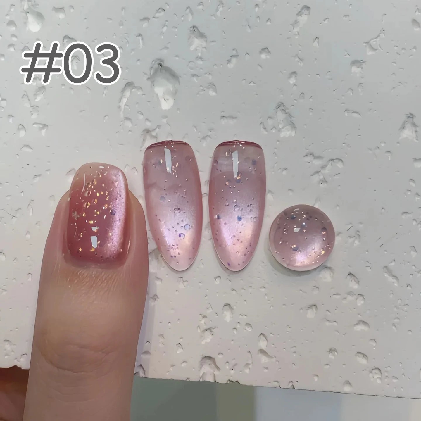 MIANEL 1-6pcs 12ML Summer Night Nail Supplies Shadow Star Sea Series Cat Eye Gel Nail Polish Nail Art Green Nails Blue Nails