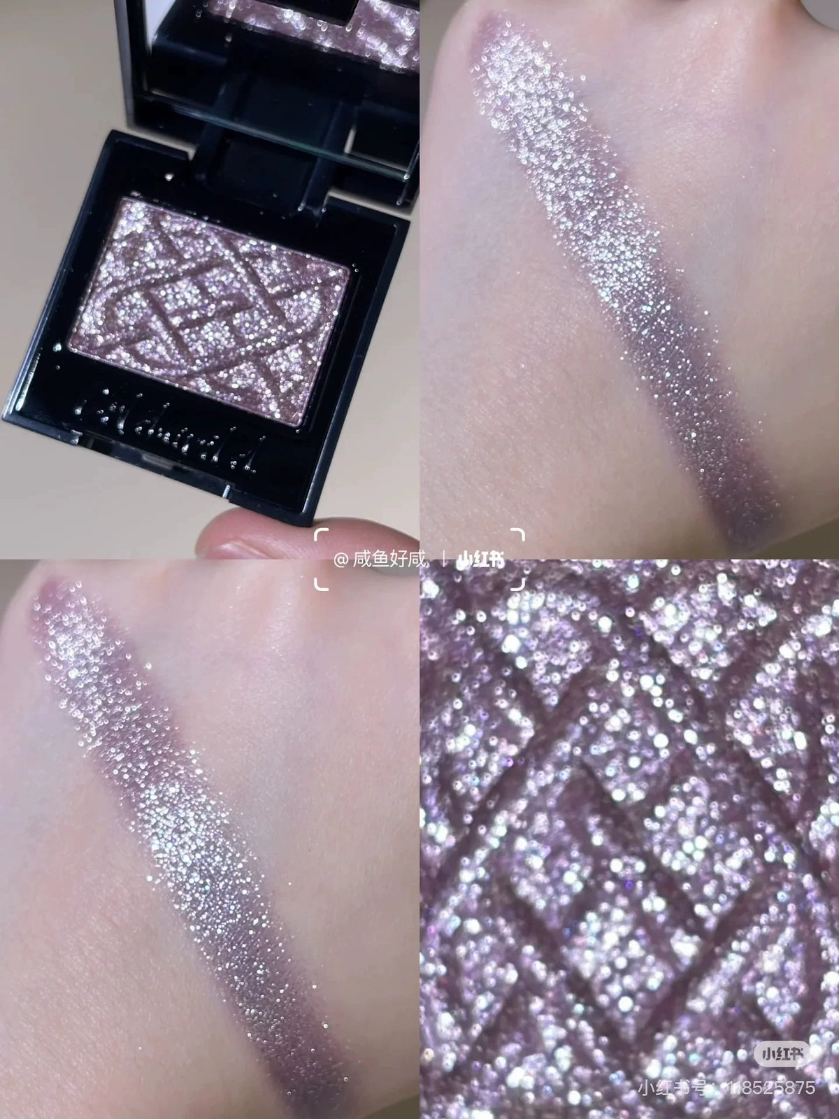 Coldnwild Monochrome Gradual Eye Shadow Chameleon Glitter Highly Pigmented Blue Purple High Concentration Optical Eye Makeup