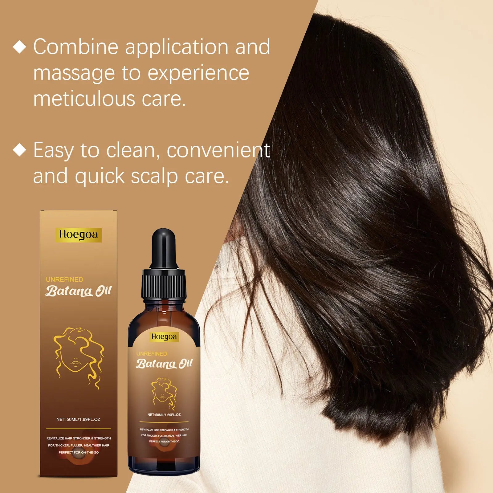 Batana Oil Shampoo Deep Cleansing Scalp Anti Dandruff Oil Control Strengthening Root Nourishing Volumizing Hair Growth Products