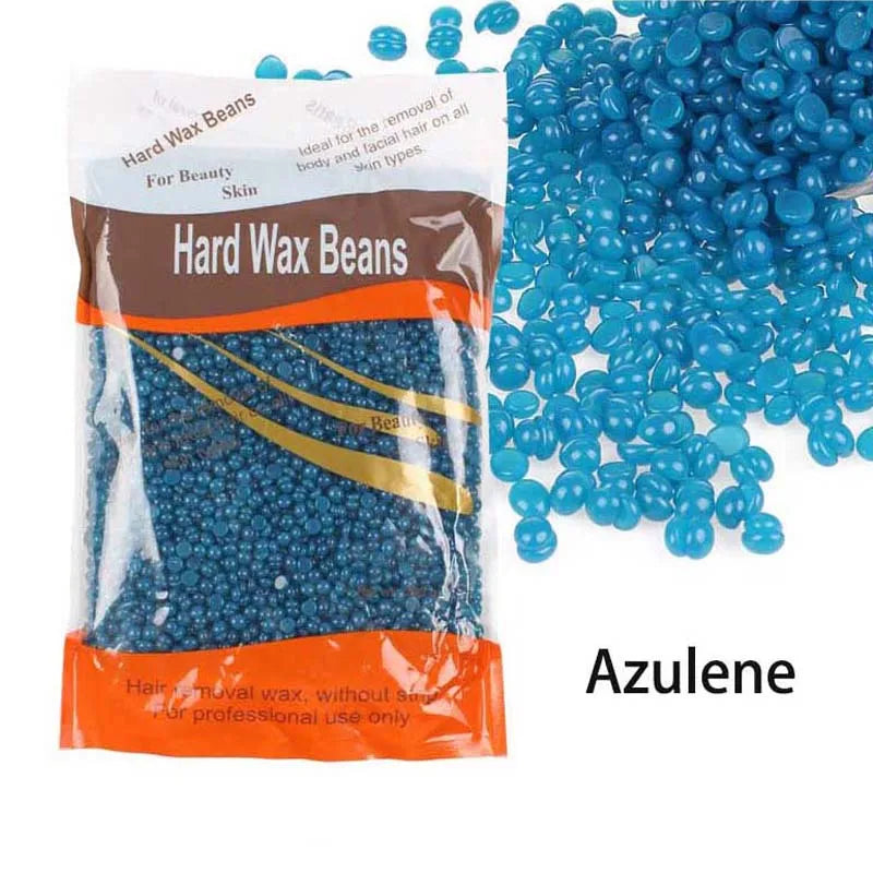 100g Wax Beans Hot Film Hard Wax Depilatory Hard Hair Removal Bean Waxing Bikini Face Legs Body Hair Removal Unisex