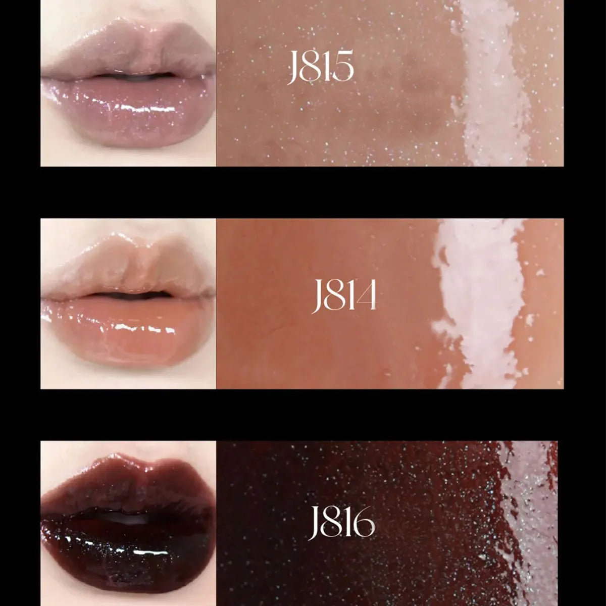 Girlcult Unreal Lip Gloss-4 Shades,Iridescent Glossy Texture,Moisturizing Non-Sticky,Gradient Lips Friendly,Holiday Season,Party
