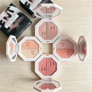 Fenty Beauty Powder Highlighter Contour Palette Long-lasting Shimmer Easy to Blend for All Skin Tones Natural Face Cosmetics