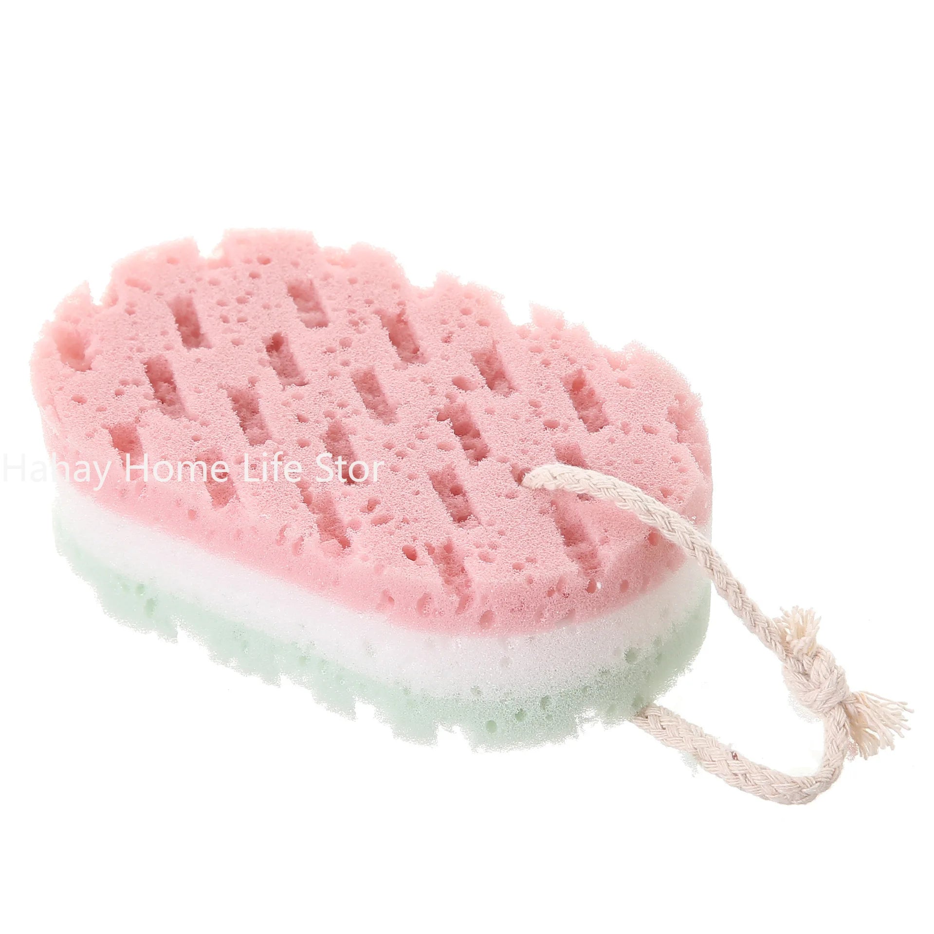 New Sponge Bath Ball Shower Rub Body Exfoliation Massage Brush Scrubber Tool Sponge Bathroom Accessory Supply Brush Home  Brush