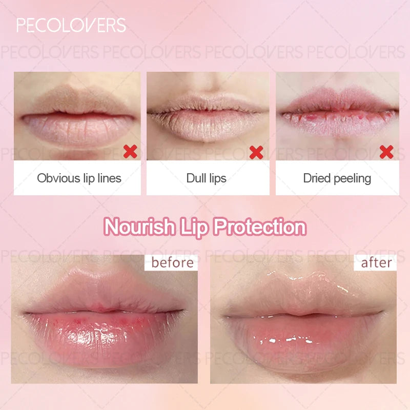 Jelly Moisturizing Lip Ink Gloss Labial Lips Lipstick Bright Oil Balm Clear Lip Plumper Serum Tint Lips Care Makeup Cosmetic