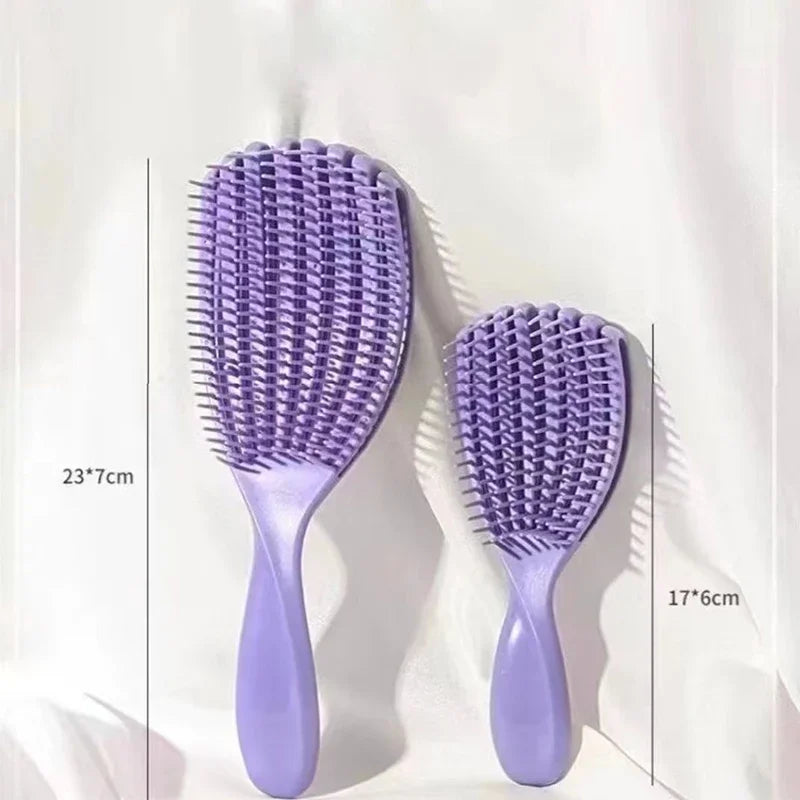 1pcs Detangling Hair Brush Octopus Hairbrush Scalp Massage Curly Hair Brush Hair Comb Detangling Wavy Thick Hair Styling Tools