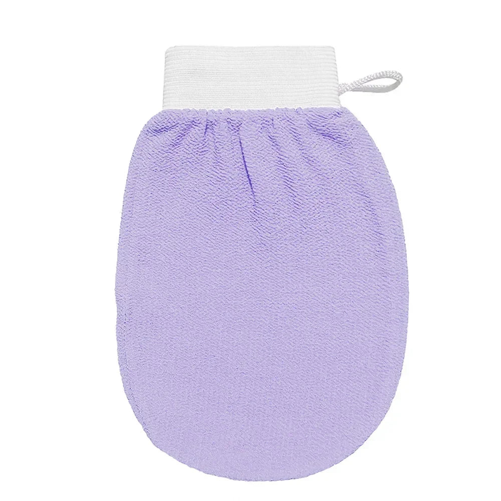 Black Bath Gloves Body Scrub Exfoliating Gloves Dead Skin Remover Shower Brush Facial Massage Deep Cleansing Towel Bathing Tool