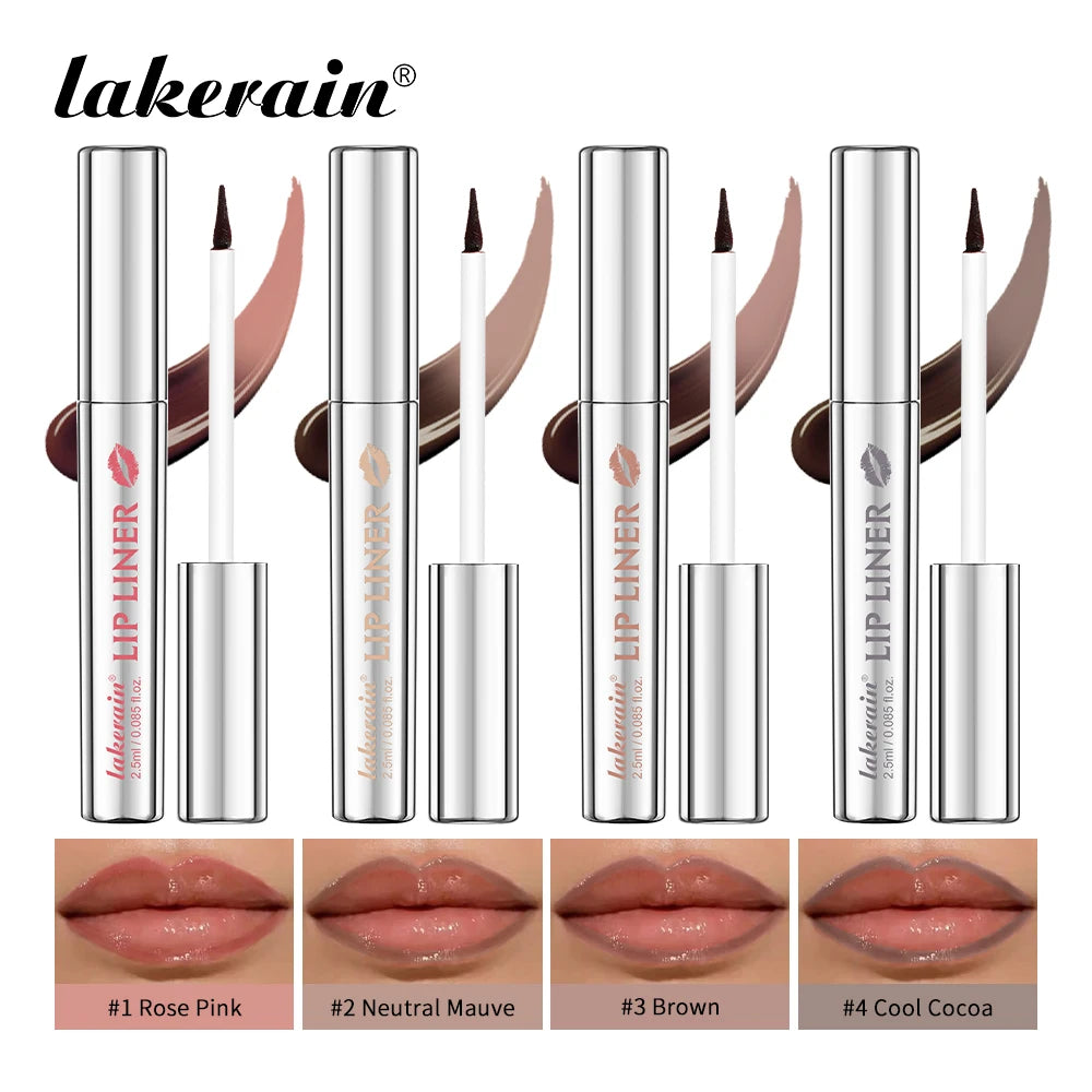Peel Off Lip Stain Lip Liner Tattoo Long-Lasting Waterproof Smudge-Proof Transfer-Proof Matte Lipliner Magic Lip Cosmetic