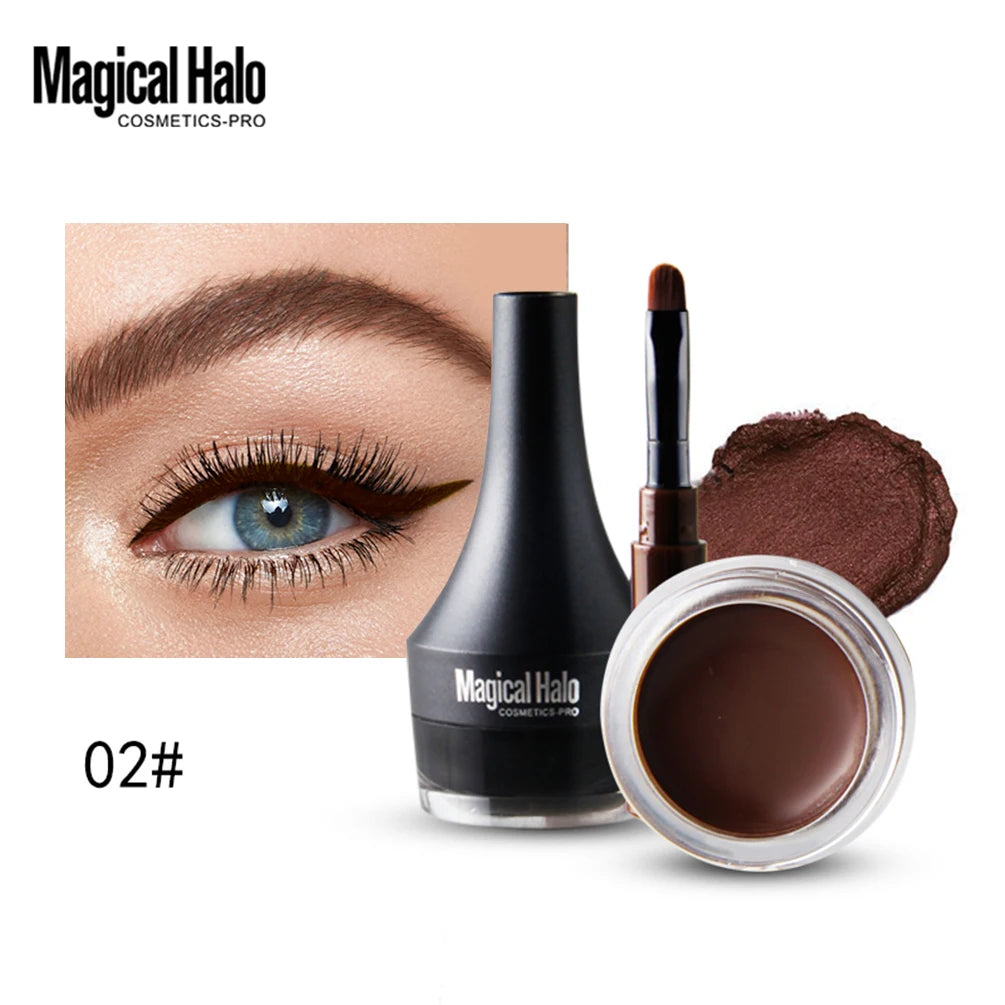Eyebrow Gel Brow Cream Waterproof Smudge proof Long-lasting Eyebrow Pomade Highly Tint For Eyebrow Makeup Eye Liner Cream Beauty