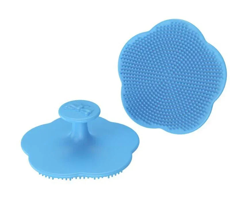 Soft Baby Comb Newborn Fetal Head Fat Comb Silicon Head Massager Brush Infant Bath Baby Care Accessories Hair Cleaning Supplies