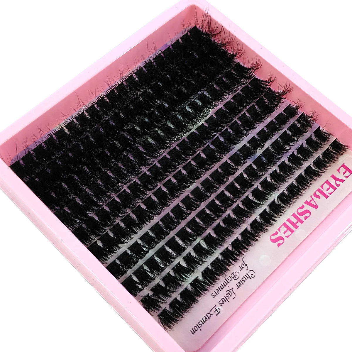 10Row 60D-120D 5D Fluffy Thick Lashes Clusters 10-18mmMix Wispy Individual Lashes Extensions Clusters DIY Makeup False Eyelashes