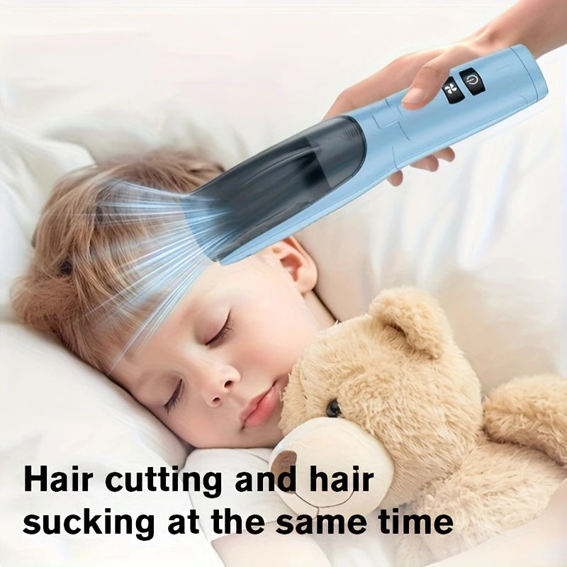 Baby Hair Clippers Quiet Children's Electric Hair Clipper Naturally Aspirated Hair Clipper with Ceramic Blades for Families