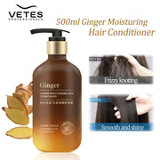 Curly Hair Keratin 500ml Leave In Conditioner Repairing Damaged Hair Soft Frizz Control Hydrating Smoothing Enriched Hair Care