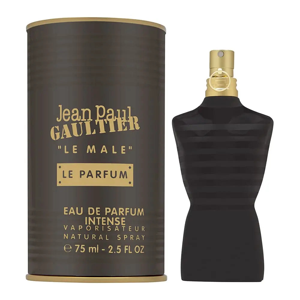 Jean Paul Gaultier 4 Styles Men Perfume Collection Set Le Male Le Parfum Le Beau Le Parfum Original Le Male Eau De Parfum Natural Spray Long Lasting Woody Scent Iconic Torso Shaped Bottle Luxury Metal Cylindrical Gift Can For