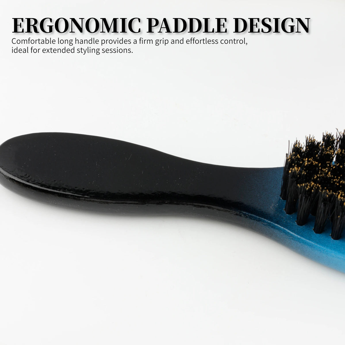 1/2/4pcs Boar Bristle Beard Brush Wood Handle Hair Brush for Men's Mustache Shaving Comb Face Massage Facial Hair Cleaning Br