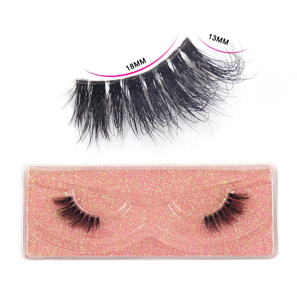 LEHUAMAO Half Eyelashes Natural Half Eye False Eyelashe Soft Wispy 3D Mink Lashes Eyelash Extension For Foxy Eye Sexy Eye Makeup