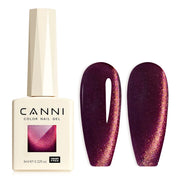 CANNI HEMA FREE TPO FREE 9ml Glitter Silver Cat Magnetic Gel Nail Polish Galaxy Diamond Full Coverage Pigmented Gel for Nail