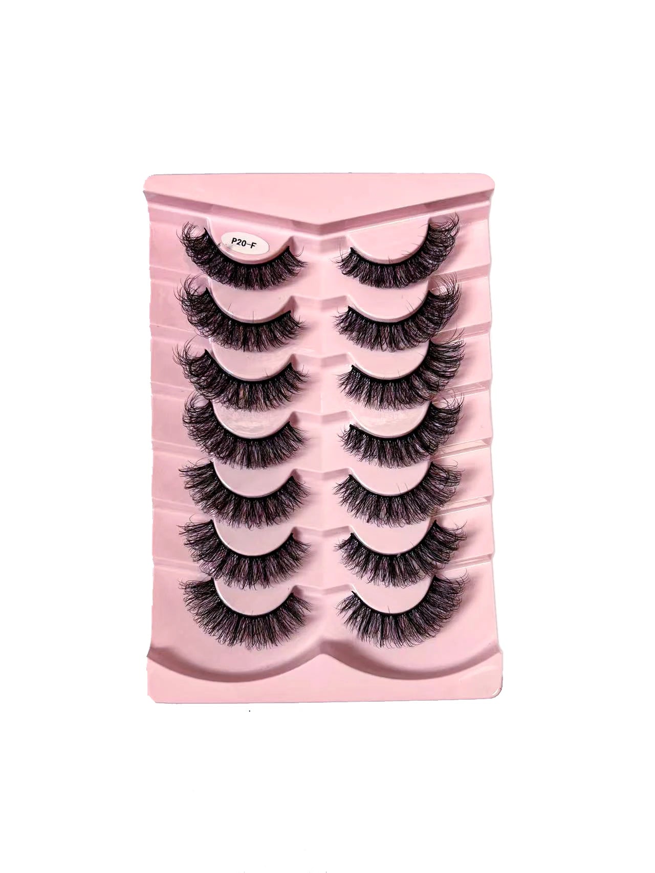 Dropshipping 7/10 Pairs Eyelashes Natural Long 3D Lashes Fluffy Volume  False Eyelashes Cruelty Free Wispy Lashes Makeup Cilios