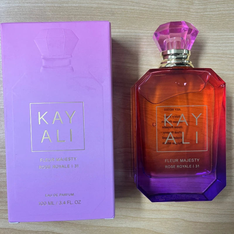 KAYALI 100ml Women’s Eau De Parfum Elegant Floral Fragrances with Plum Jasmine Tuberose Vanilla & Suede for Long-Lasting Scent