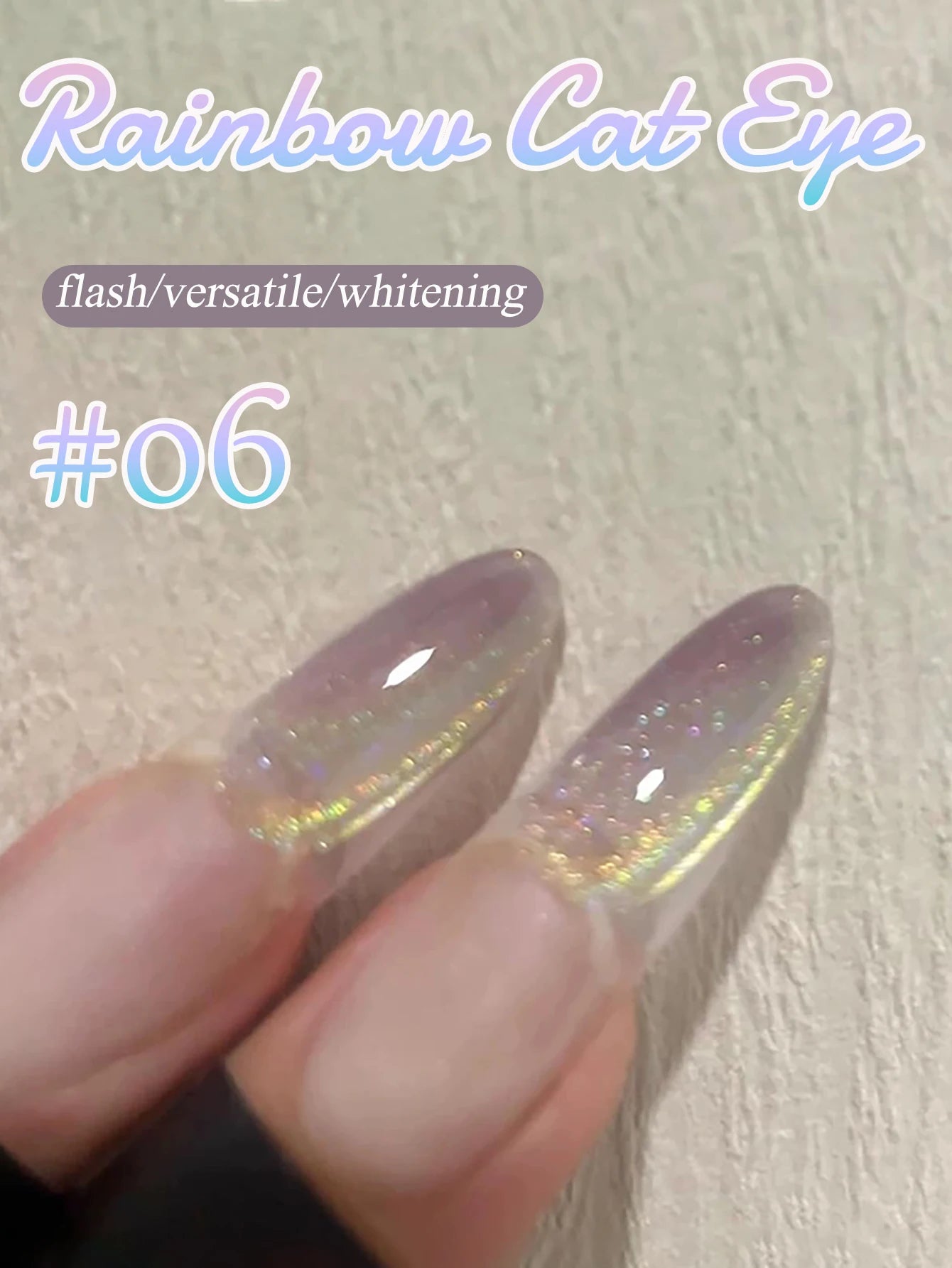 MIANEL 12ML Summer Whitening Red Glass Bead Cat Eye Gel Nail Polish 2026 Ice Clear Cat Magnetic Nail Polish Blue Nails 1-12pcs