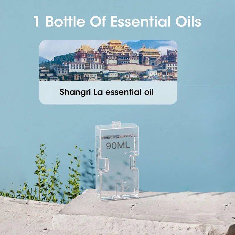 Automatic Sensor Aromatherapy Machine with Night Light Rechargeable Home Fragrance Aromatherapy Essential Oil Diffuser Scent
