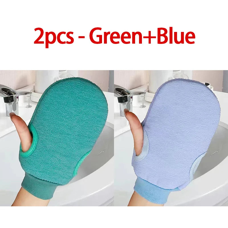 Shower Exfoliating Gloves Peeling Mitten Bath Towel Northeast Dead Skin Scrubber Body Peeling Korean Pad Exfoliating Glove Scrub
