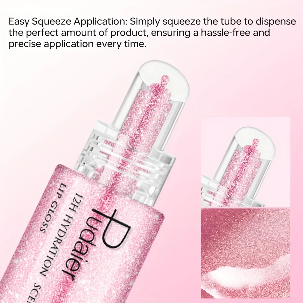 Moisturizing Waterproof Lip Gloss Non Sticky High Shine Sheer Tint Long Lasting Glamour Lip Makeup