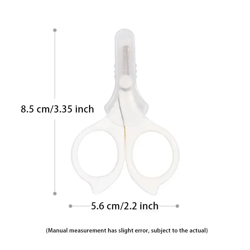 Safety  Scissors Trimmer Manicure Cutter Special Scissor Babies Care Tools Accessories Newborn Baby Nail Clipper Convenient
