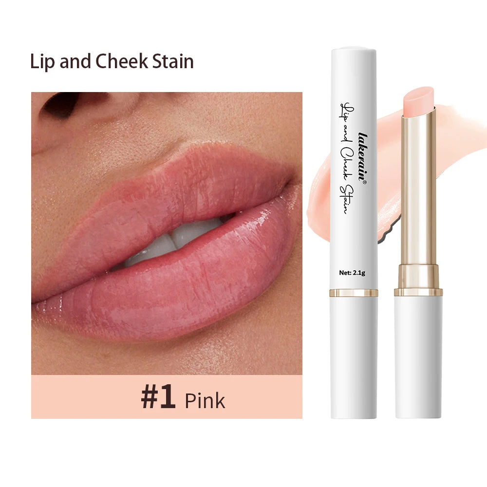 Lip And Cheek Stain PH-Activated Formula Delivers Long-Lasting Natural Color Change Hydrating Botanical Oils Lips Care