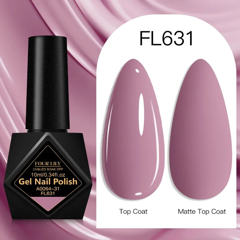 10ml Gel Nail Polish 162 Colors Nail Supplies Vernis Semi Permanent Nail Art Manicure Soak Off LED UV Gel Nail Varnishes Summer