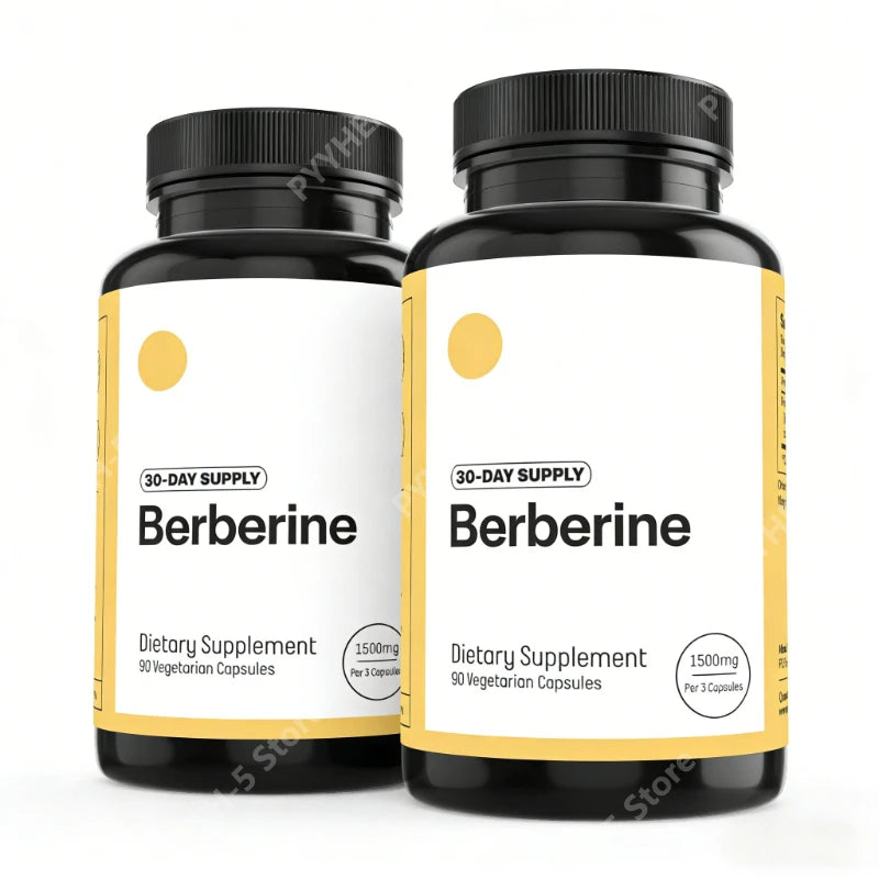 Berberine Supplement 1500mg | Berberine 500mg Per Capsule Supports Metabolic Profiles Hormonal Balance Berberine Supplements