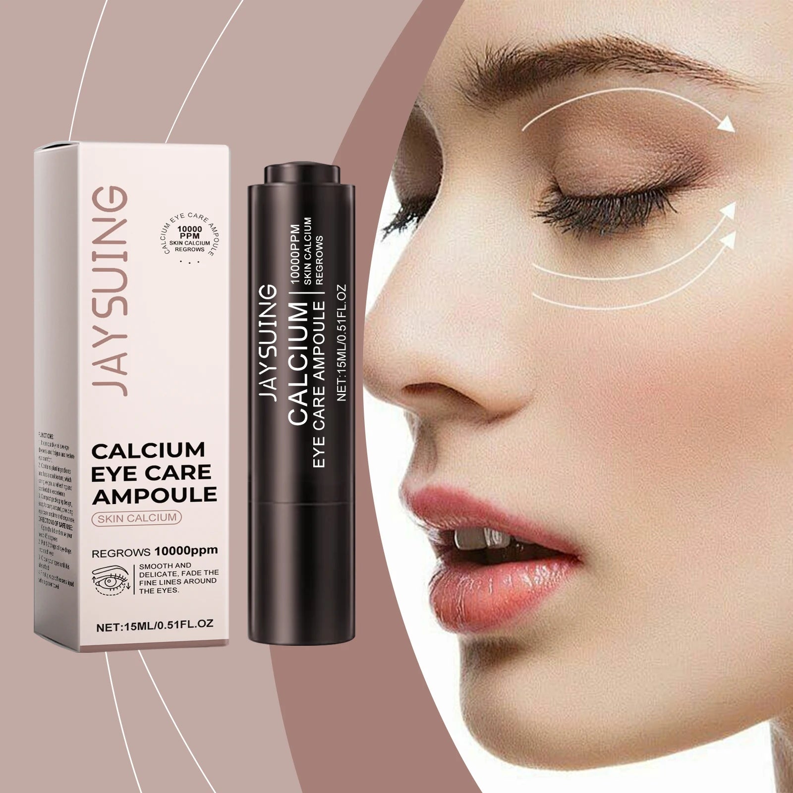 Hyaluronic Acid Eye Moisturizing Essence Improve Skin Sagging Deep Hydration Brighten Inhibit Melanin Production Eye Care Serum